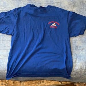 Blue and white Clark County Firefighter T-Shirt
